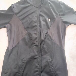 Under Armour Black and Gray Athletic Jacket